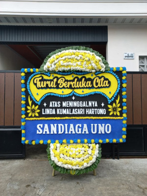 Papan Bunga Duka di Tidar Utara